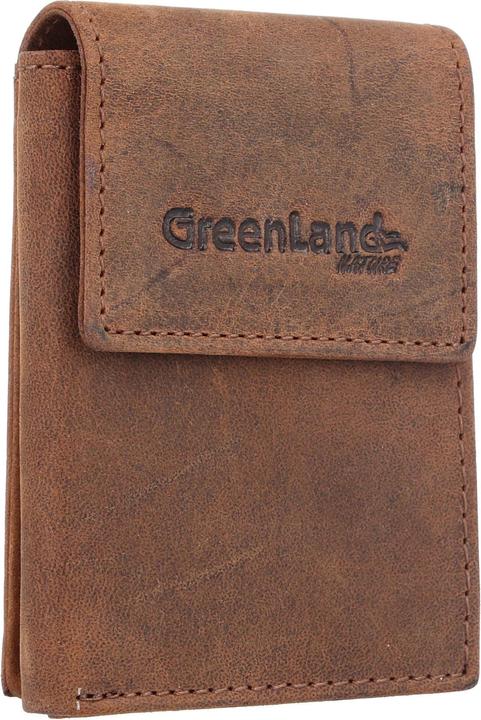 Immagine prodotto Greenland Nature Montenegro porta carte di credito RFID in pelle 6,5 cm