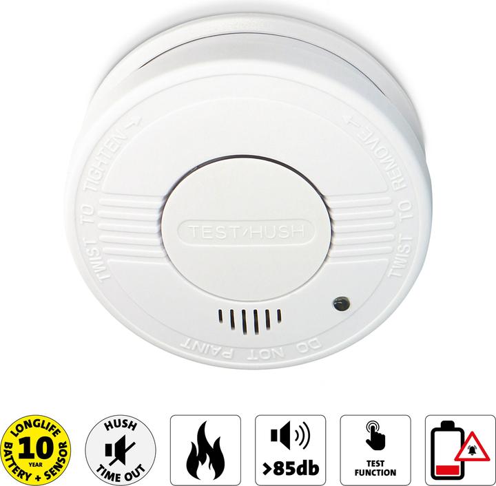 Produktbild Alecto Rauchmelder optisch 9V