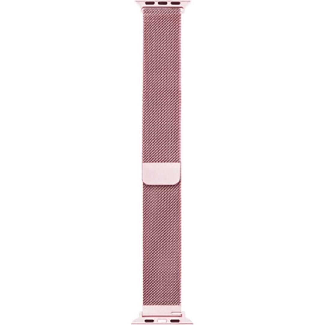 Bigben Milanaise Armband (Metall), Uhrenarmband, Rosa
