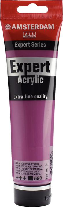 Permanent red-violet opaque