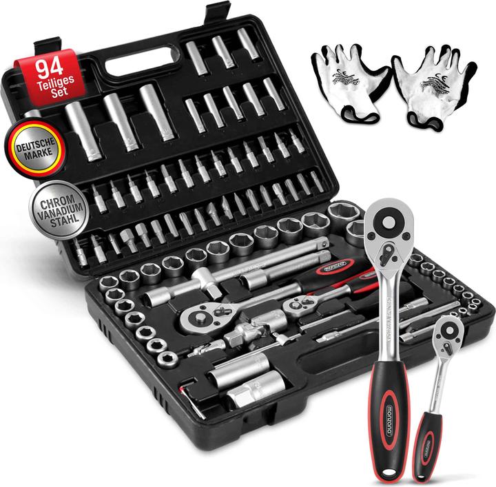 Actual product image Monzana Tool Set Box (1 Piece)