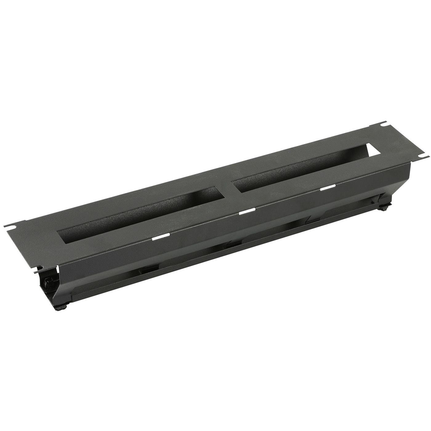 Lanview 2U 19" R TYPE CABLE, Serverschrank Zubehör, Schwarz