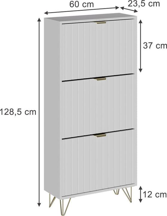 Immagine prodotto Vicco Helge (60 x 23.50 x 128.50 cm)