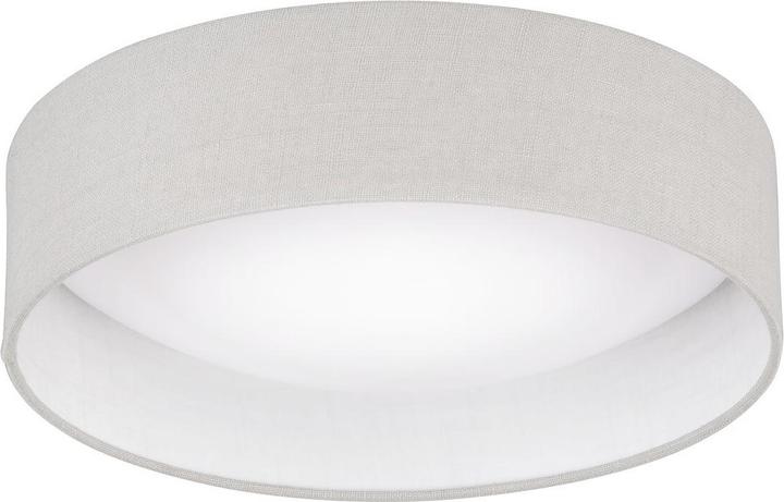 Produktbild FHL easy FHL Linus LED Deckenleuchte Leinen 40cm 20W dimmbar hellgrau 821299