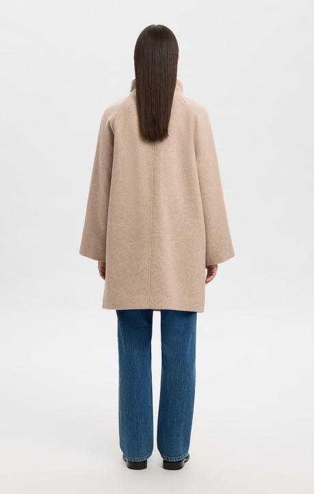 Actual product image Selected Femme Slfvinni Wool Blend Coat Noos (40)