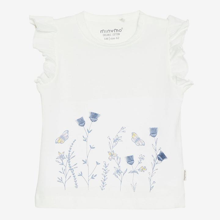 Immagine prodotto Minymo T Shirt Fiori e Farfalle (80)