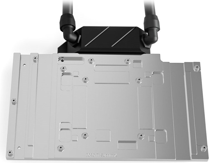 Actual product image Alphacool Eiswolf 2 AIO - 360mm RTX 3090TI Suprim X with Backplate