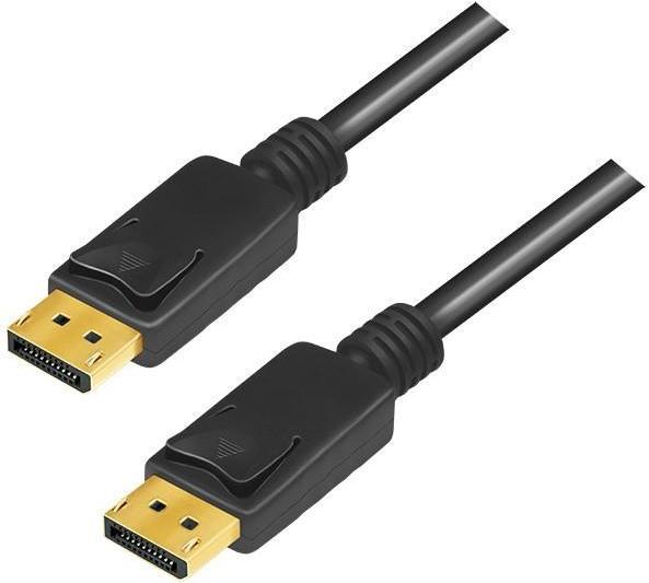 Produktbild LogiLink DisplayPort 1.4 Anschlusskabel, 5,0 m, schwarz DisplayPort Stecker (5 m, DisplayPort, 1.4)