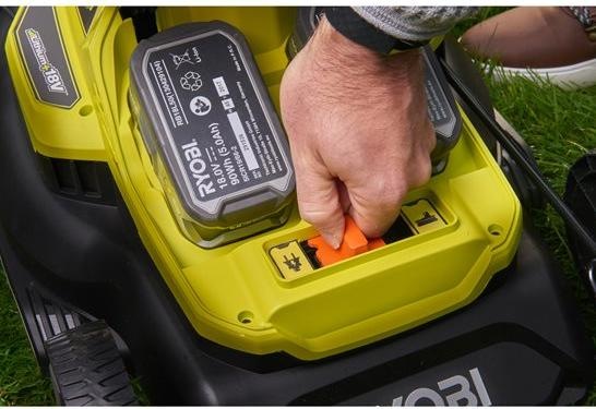Actual product image Ryobi RY18LMH37A-250 (Rechargeable battery operated)