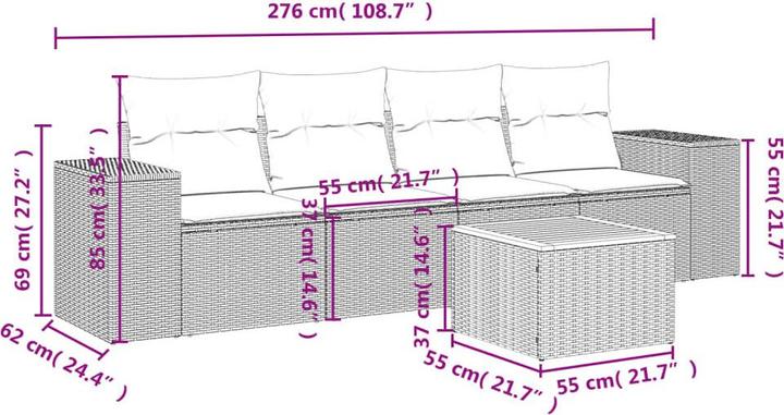 Produktbild vidaXL Monica