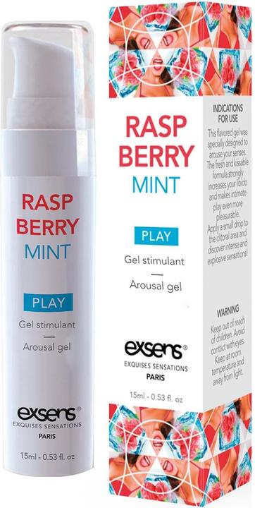 Produktbild Exsens Kühlendes Stimulationsgel Himbeer-Minze 15 ml. (15 ml)