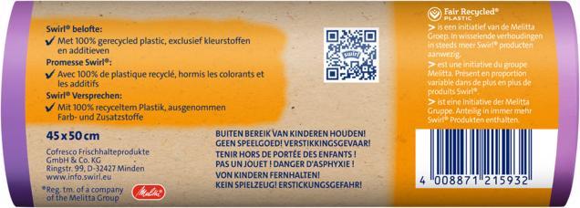 Produktbild Swirl Parfümierte Müllbeutel (12 x, 20 l)