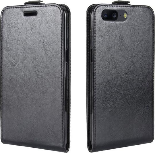 Produktbild MU Classic Crazy Horse Leder Flipcase (OnePlus 5)