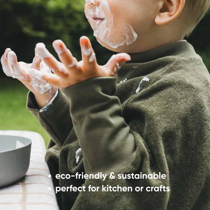 Actual product image Little Casimir Lätzchen mit Ärmeln – wasserdicht, saugfähig & verstellbar, für Babys 6M-4J (6 months)