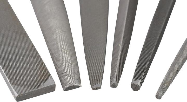 Actual product image Bahco ERGO file set, plain 100 mm - 6 pieces (Slash 3, 100 mm)