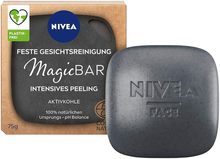 Produktbild NIVEA Peeling face soap with green tea Deep Clean sing 75 g (Peeling)