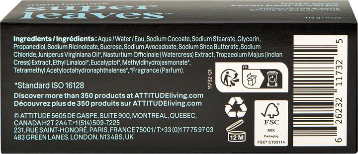 Produktbild Attitude super leaves men Eukalyptus & Salbei 113g