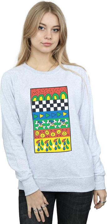 Image du produit Disney - Sweat DONALD DUCK VINTAGE PATTERN - Femme (L)