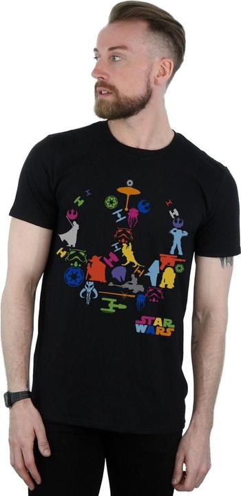 Produktbild Star Wars Silhouette Collage TShirt (3XL)