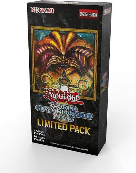 Produktbild Yu-Gi-Oh ! - Limited Pack World Championship 2025 EN (Englisch, Booster Display)