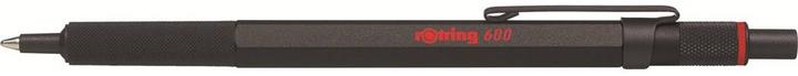 Rotring Biros 600 Juodas, M-Juodas gift box (1x)