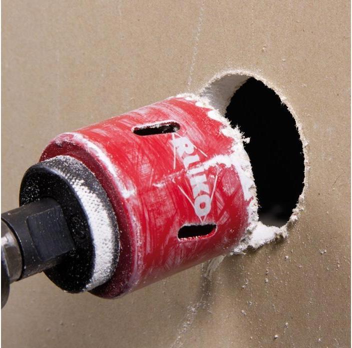 Actual product image Ruko Hole saw set (22 mm, 19 mm, 25 mm, 29 mm, 35 mm, 38 mm, 44 mm, 57 mm, 51 mm, 64 mm)