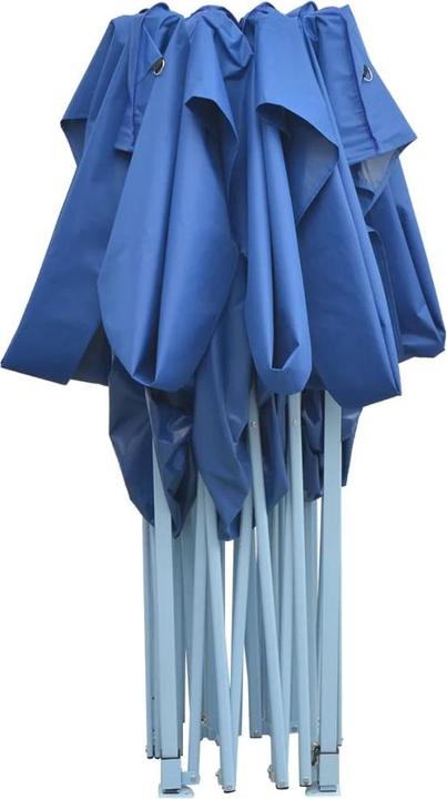 Immagine prodotto VidaXL Tenda da festa pieghevole gazebo da giardino padiglione pop-up 3 pannelli laterali nero (279 cm, 410 cm)