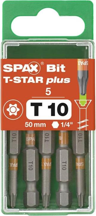 Produktbild Spax BIT T-STAR PLUS T10 50mm S (T 10)
