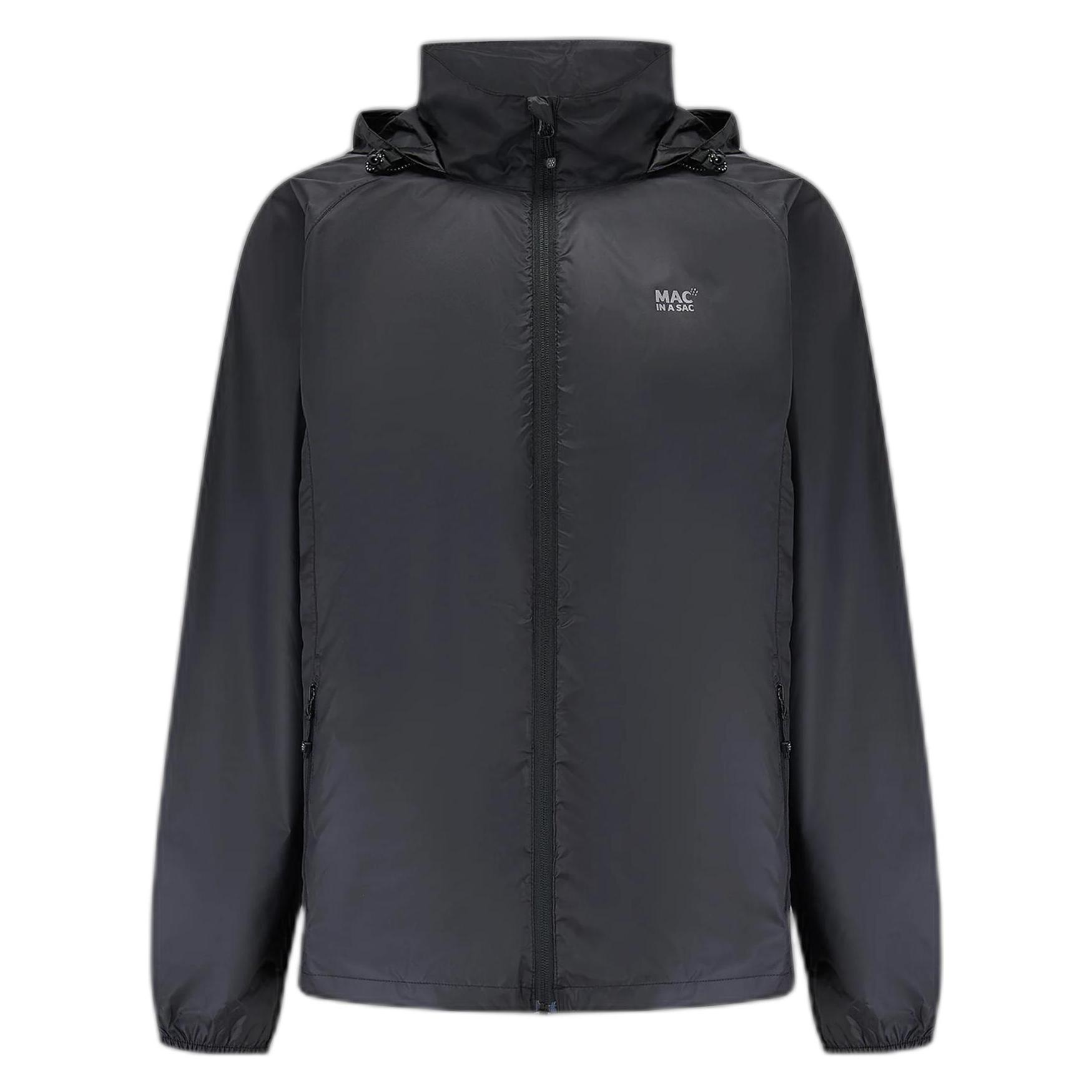 Mac In A Sac, Unisex, Regenjacken, Origin, Schwarz, (L)