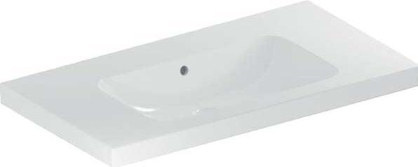 Immagine prodotto Geberit Lavabo iCon Light, 90 cm x 48 cm, senza foro per rubinetto, con sfioratore,501840 (480 mm, 900 mm)
