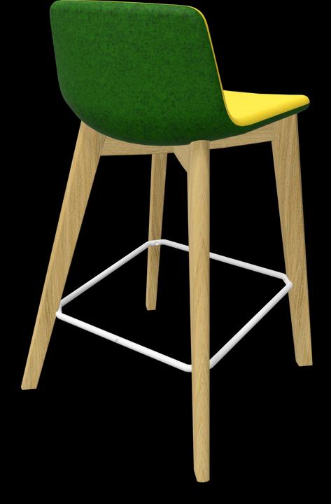 Actual product image Narbutas Twist & Sit Bar Stool