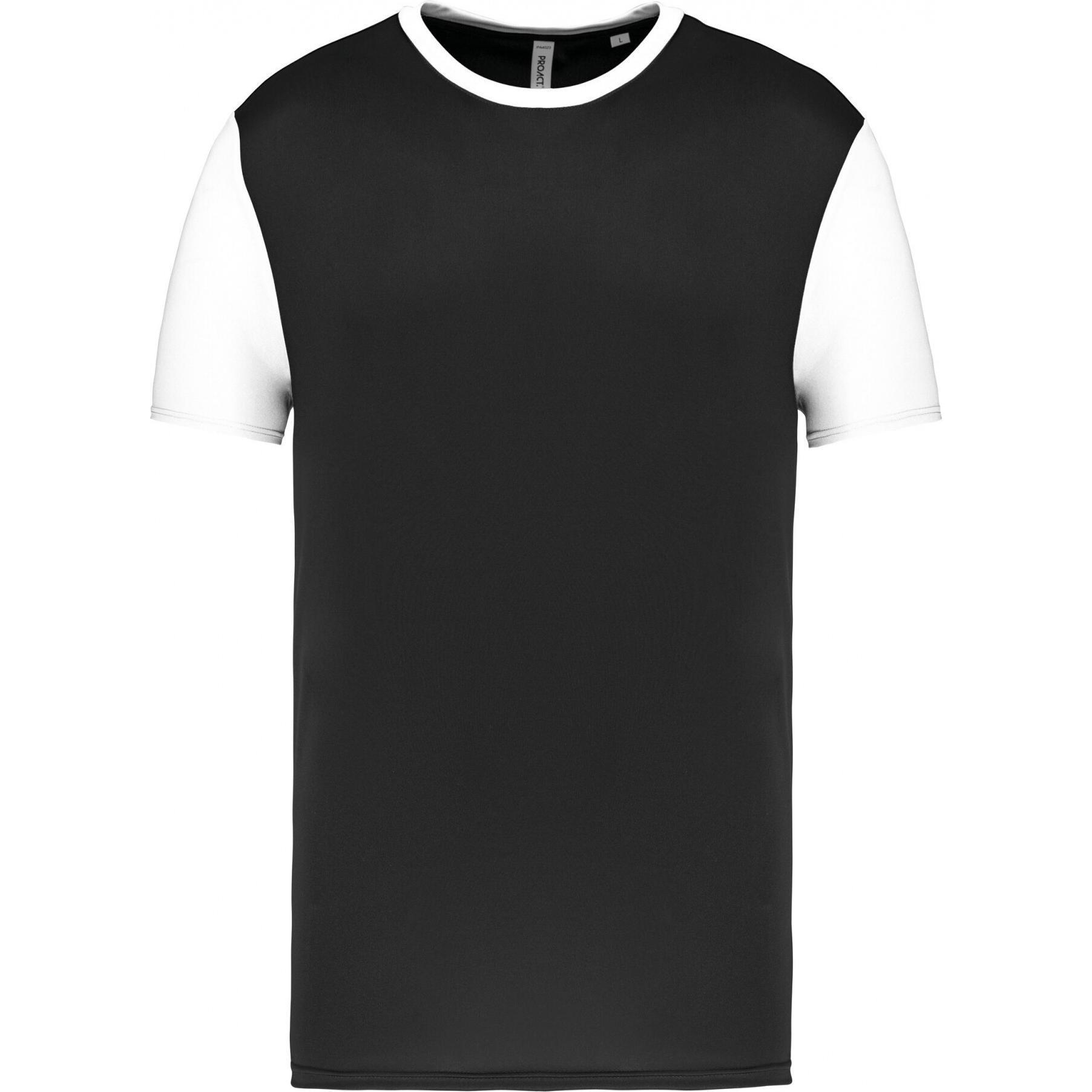 Proact, Herren, Sportshirt, Zweifarbiges Trikot (XS), Schwarz, XS