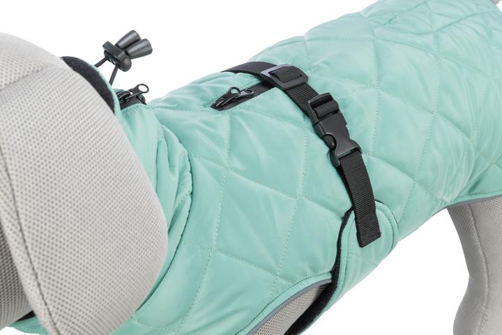Immagine prodotto Trixie Cappotto CityStyle Oslo, riciclato, S, 36 cm, Jade (S, Cappotto per cani)