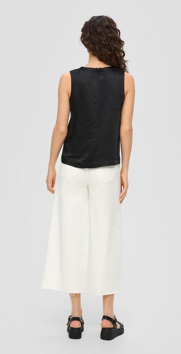 Immagine prodotto s.Oliver Bluse Ärmelloses Satinshirt (48)