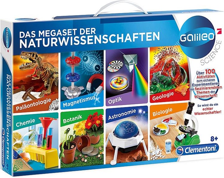 Clementoni Megaset Naturwissenschaften