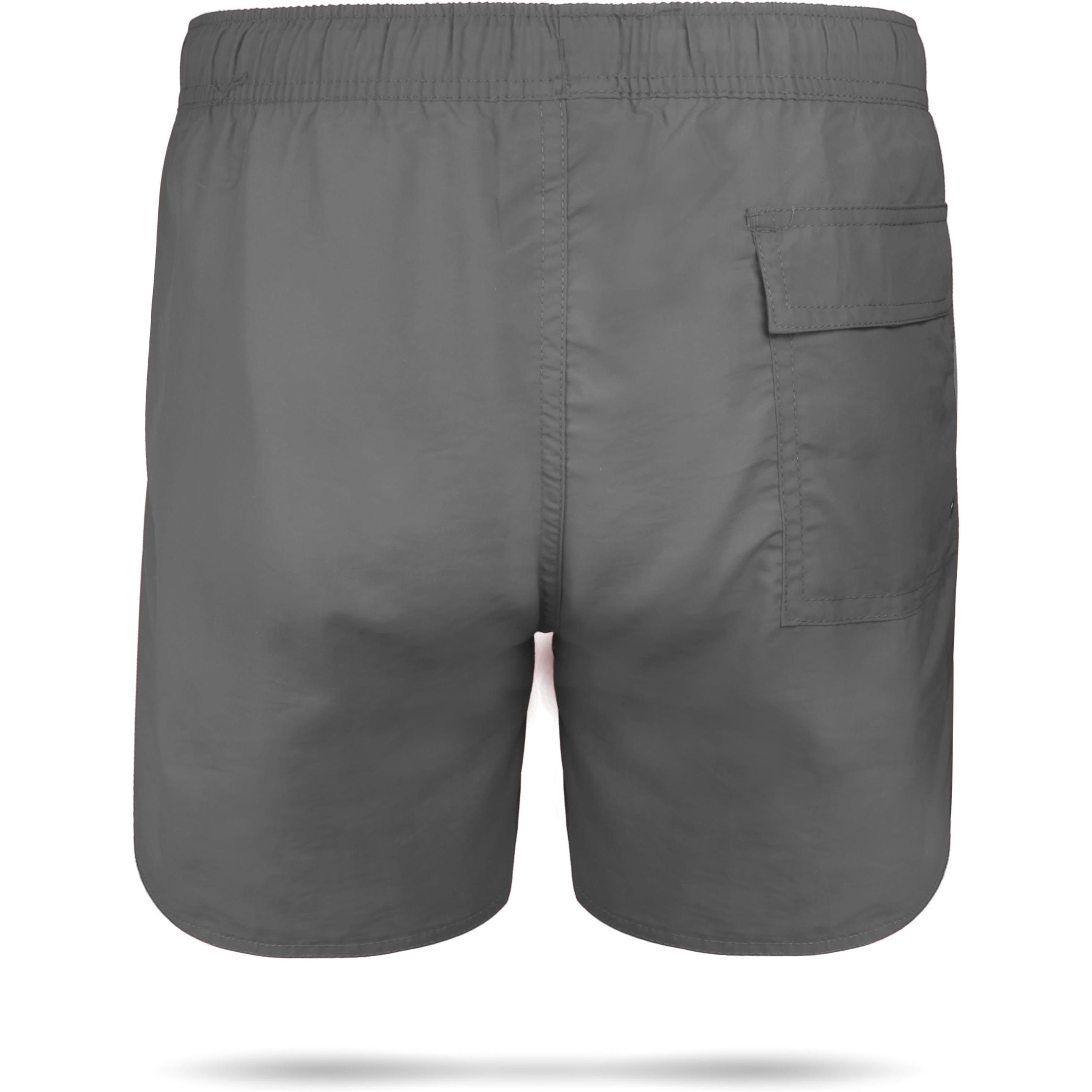 Thumbnail - Normani, Herren, Badehose, Badeshorts Coastline - 1397, Grau, (3XL)
