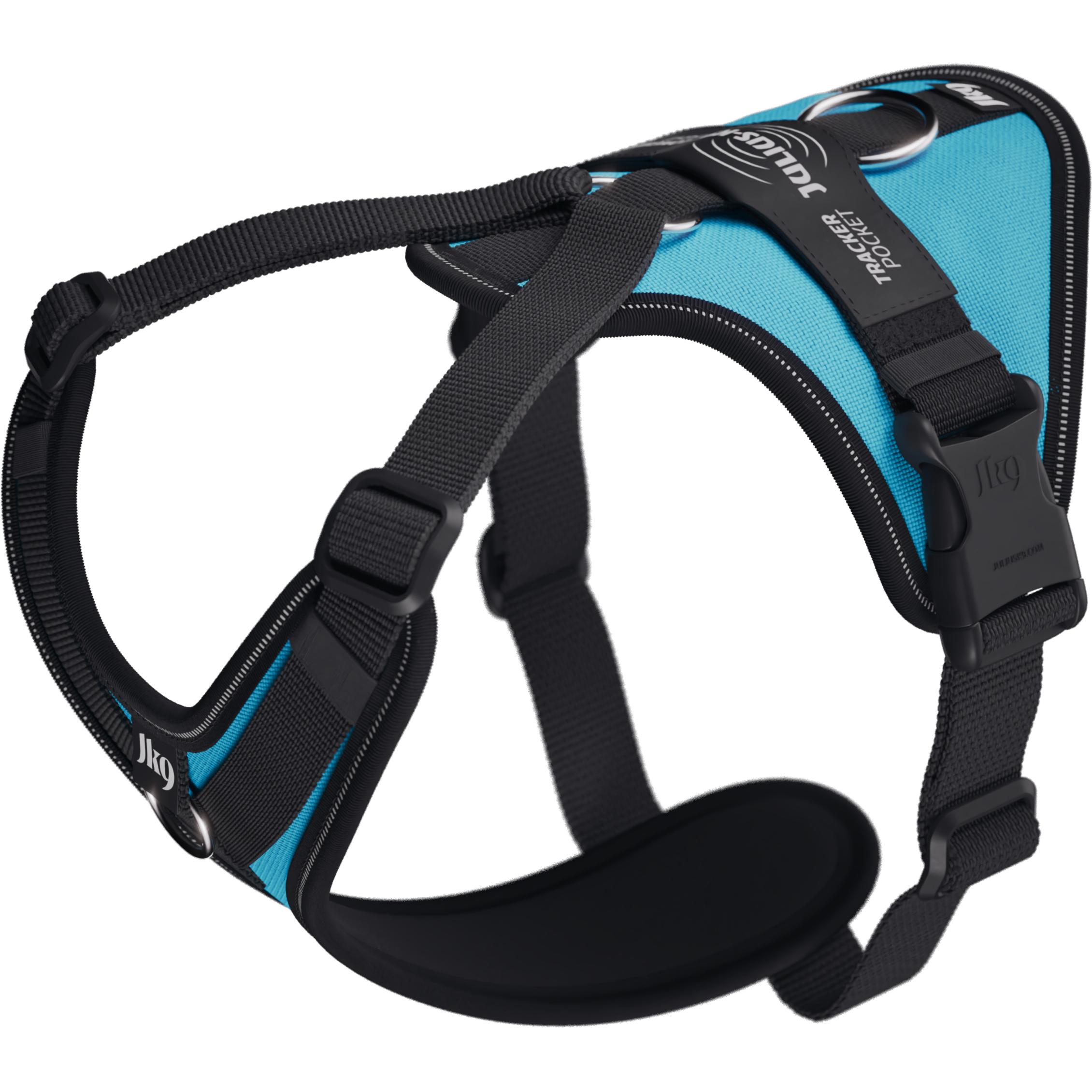 Meilleurs prix pour Julius-K9 K9 Longwalk light sele w/trackerpocket,Aquamarine,S (S, Chien, Promenade), Collier + laisse