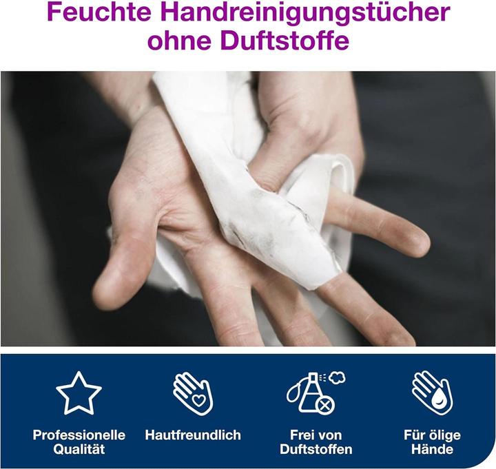Actual product image Tork Hand cleaning wipes Moist refill, 1 ply (4x)