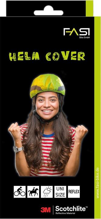 Fasi Helm Cover unisex neongelb