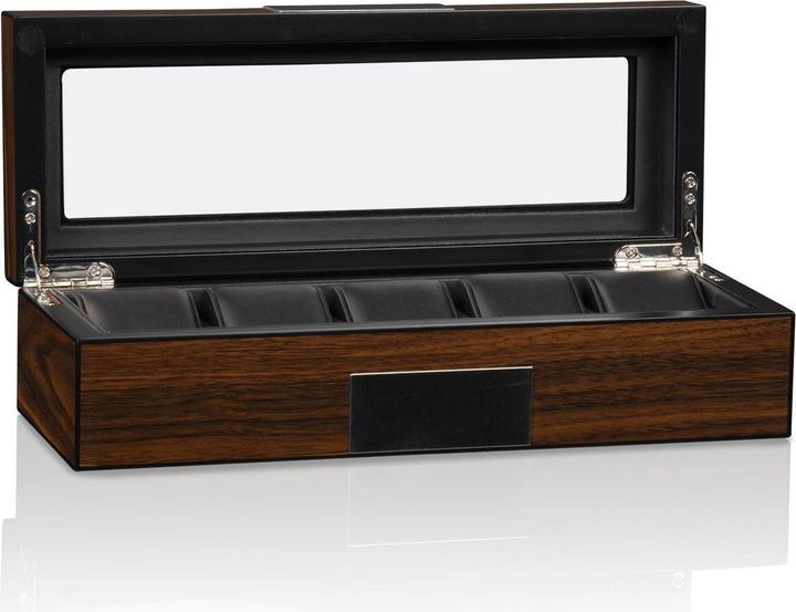 Produktbild Heisse & Söhne Uhrenbox Monteray 5 - Walnuss