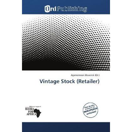 Vintage Stock (Retailer), Fachbücher von Agamemnon Maverick