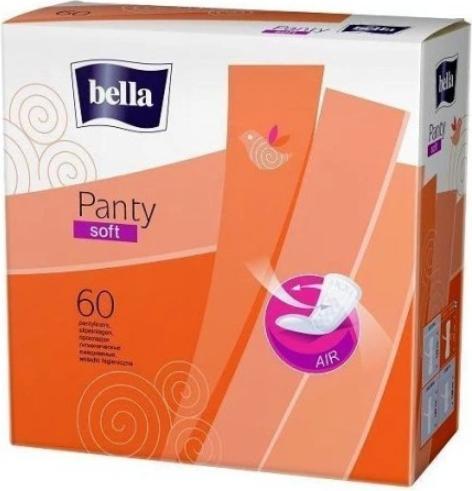 Actual product image Bella Panty Soft Pantyliners 60 Pack (60 x)