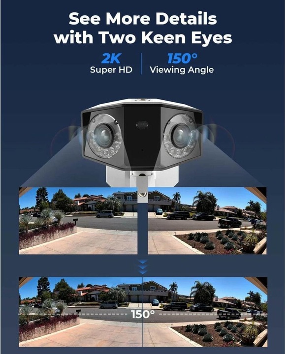 Produktbild Reolink Duo 2 PoE (4608 x 1728 Pixels)