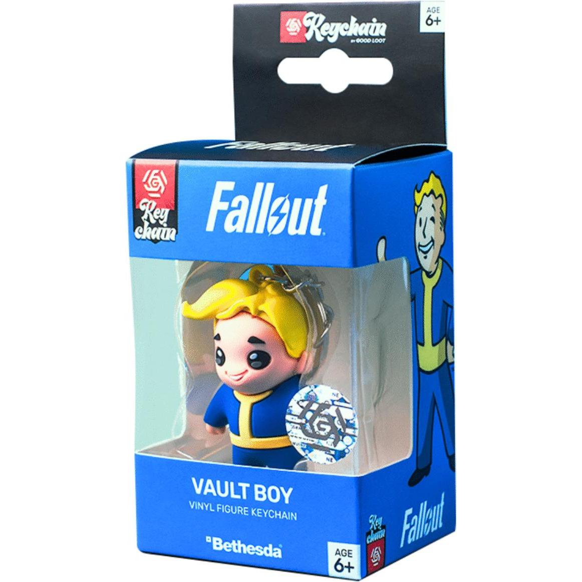 Thumbnail - Good Loot, Schlüsselanhänger, Fallout Vault Boy 3D Keychain, Mehrfarbig