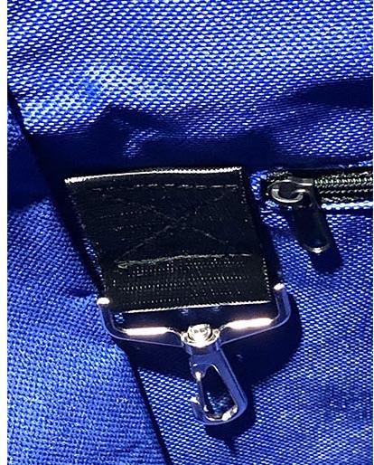 Actual product image Bekos Upcycling - Kurierrucksack aus recycelten Fischfuttersäcke weiss (40 l)