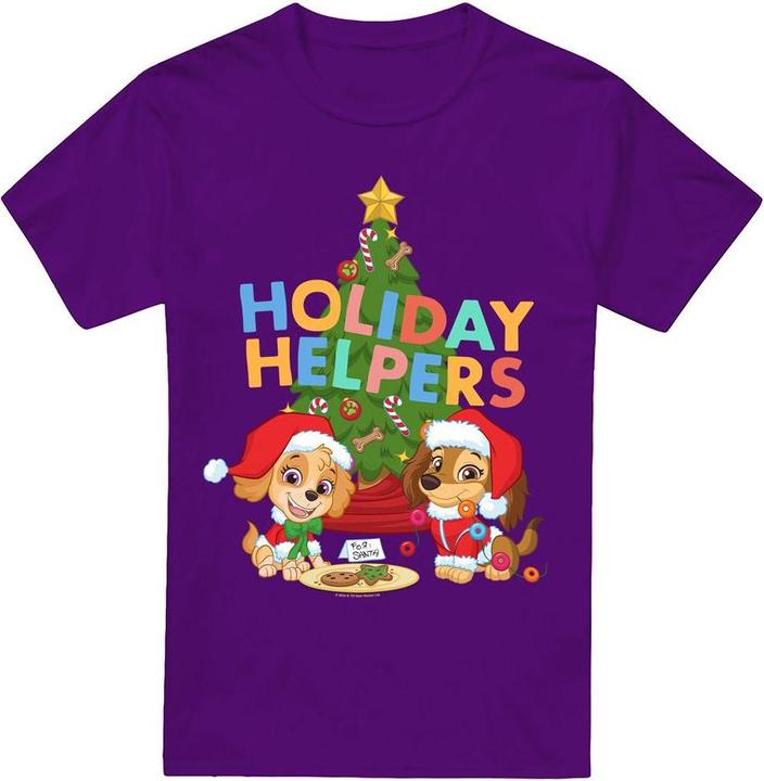 Produktbild Paw Patrol Holiday Helpers TShirt weihnachtliches Design (XL)