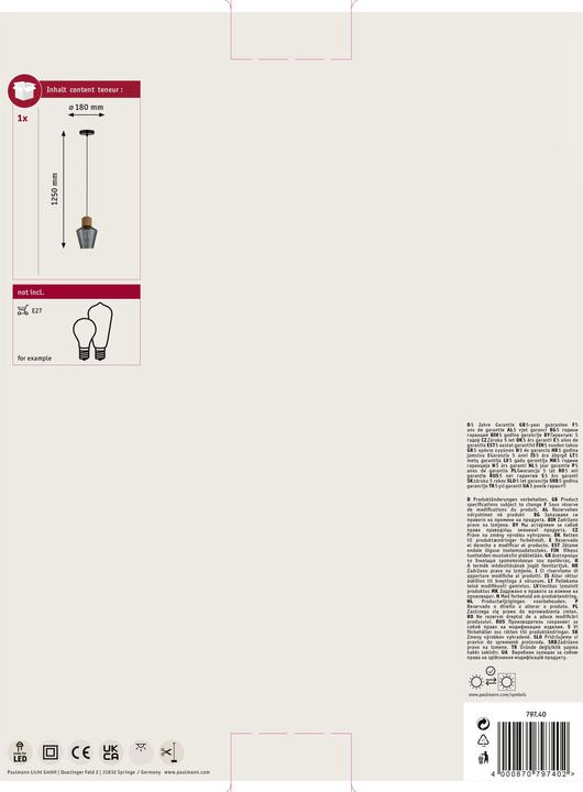 Image du produit Paulmann Edla (E27)