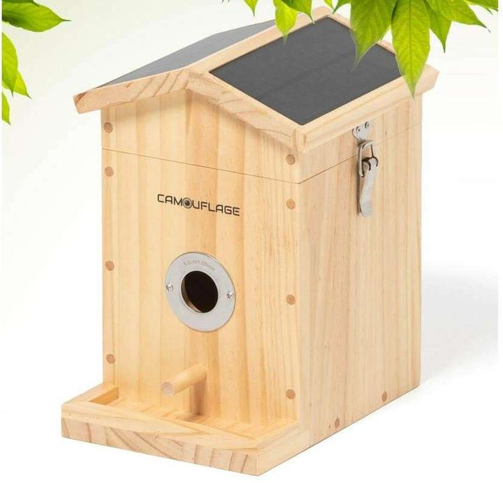 WildcameraXL Camouflage bird house EZ Nesteye, Basic colour: Brown, Species: Bird