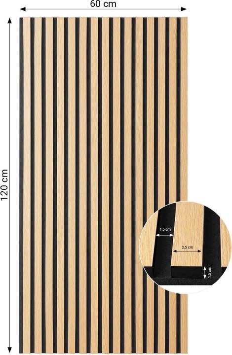 Image du produit Homestyle4u Akustikpaneele Wandpaneele