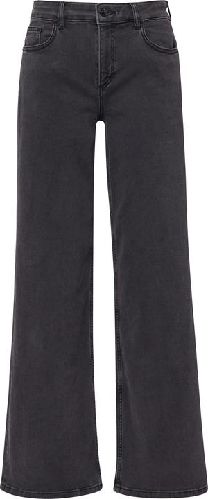 Comma Jeans-Hose Elastische Jeans mit Wide Leg